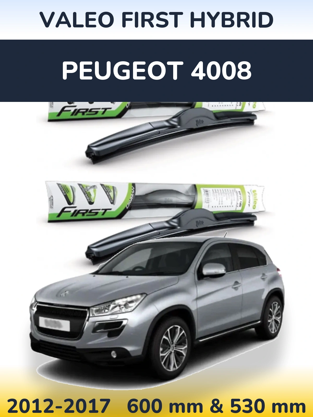 Ștergătoare Valeo First Hybrid pentru Peugeot 4008