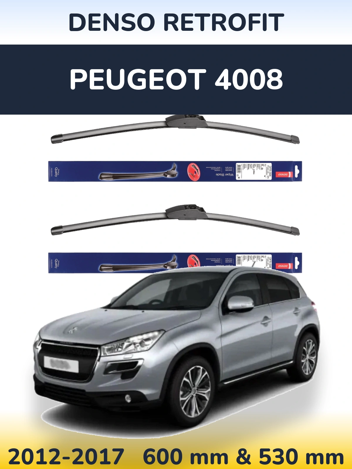 Ștergătoare Denso Retrofit pentru Peugeot 4008