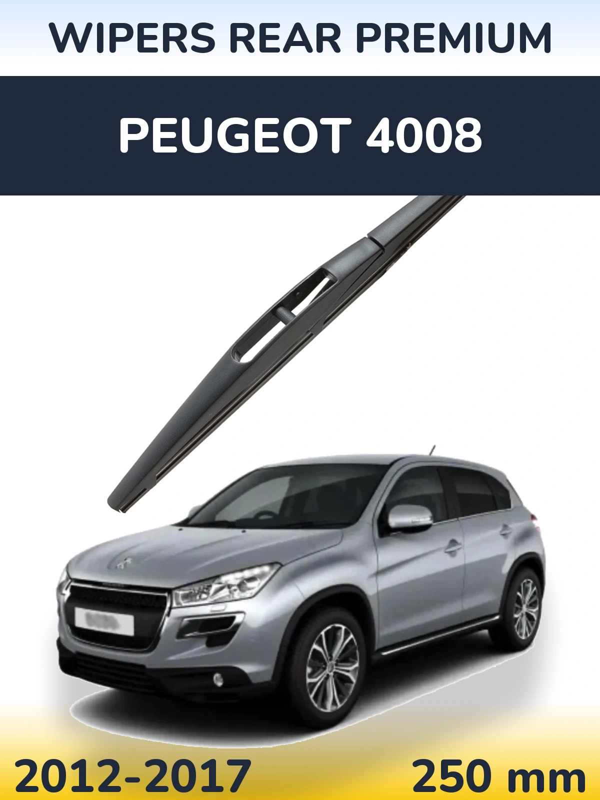 Ștergătoare WIPERS REAR PREMIUM pentru Peugeot 4008