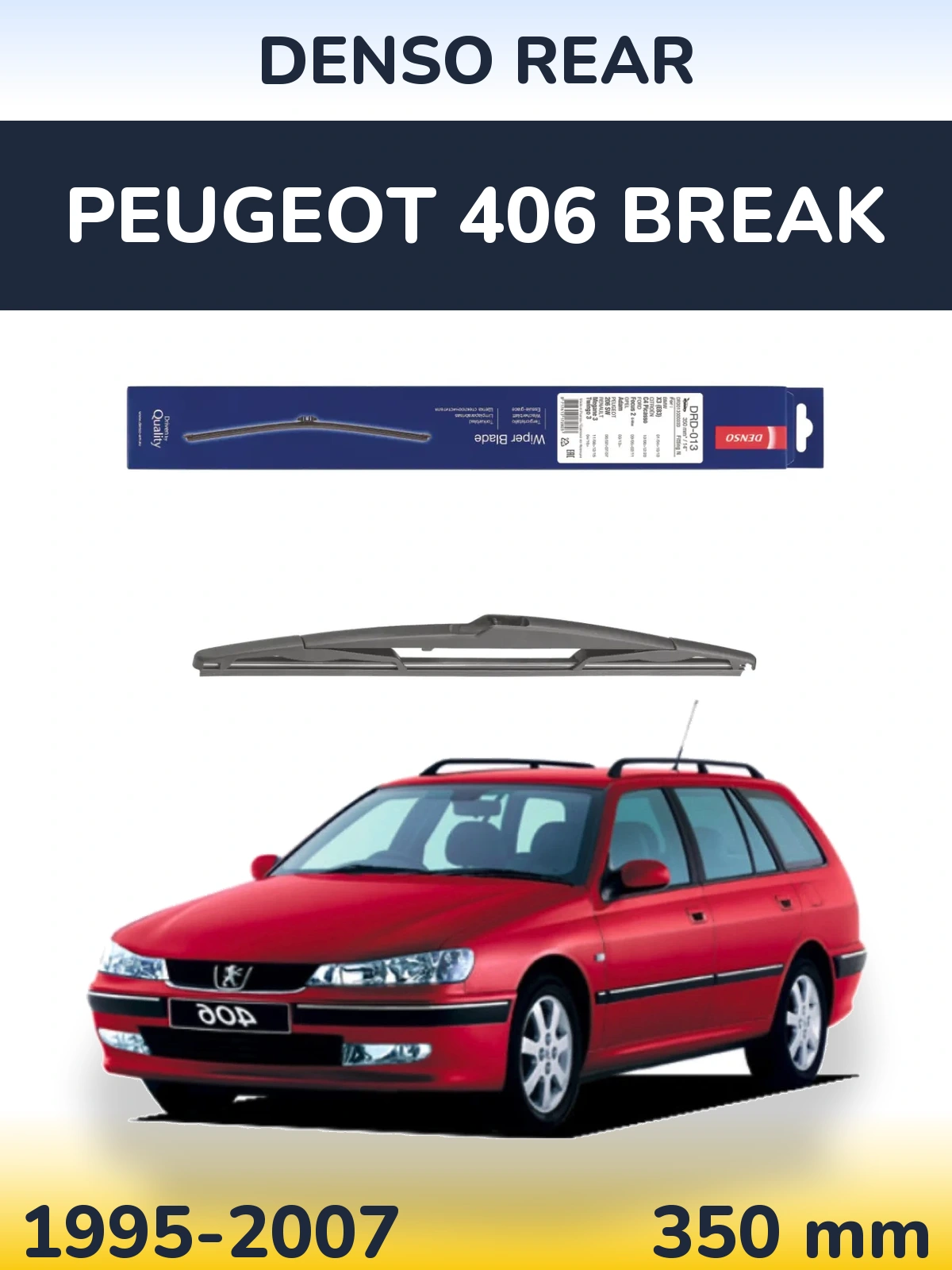 Ștergătoare Denso Rear pentru Peugeot 406 Break