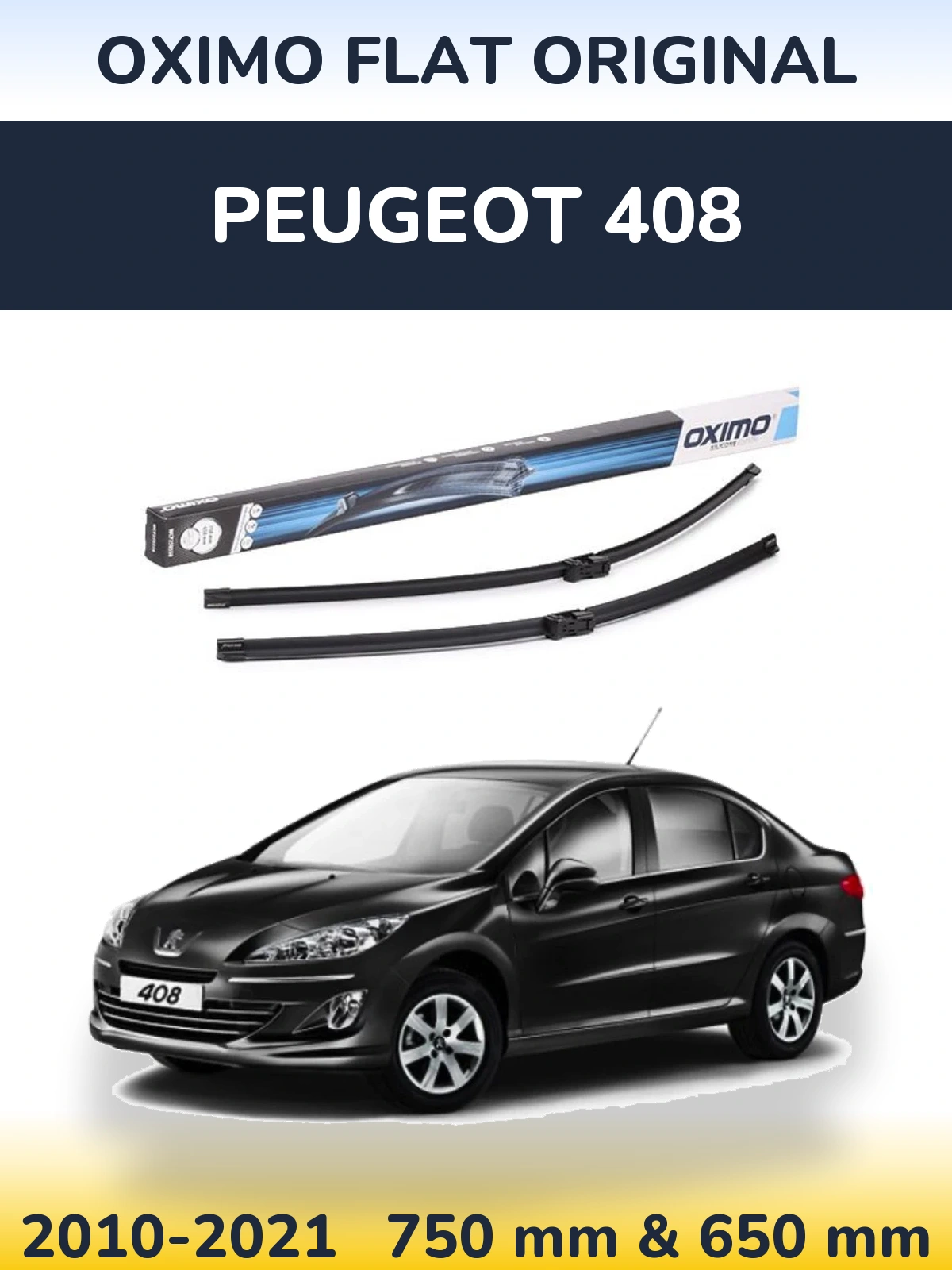 Ștergătoare Oximo Flat Original pentru Peugeot 408