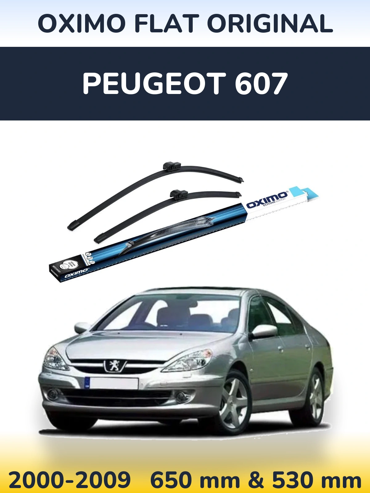 Ștergătoare Oximo Flat Original pentru Peugeot 607