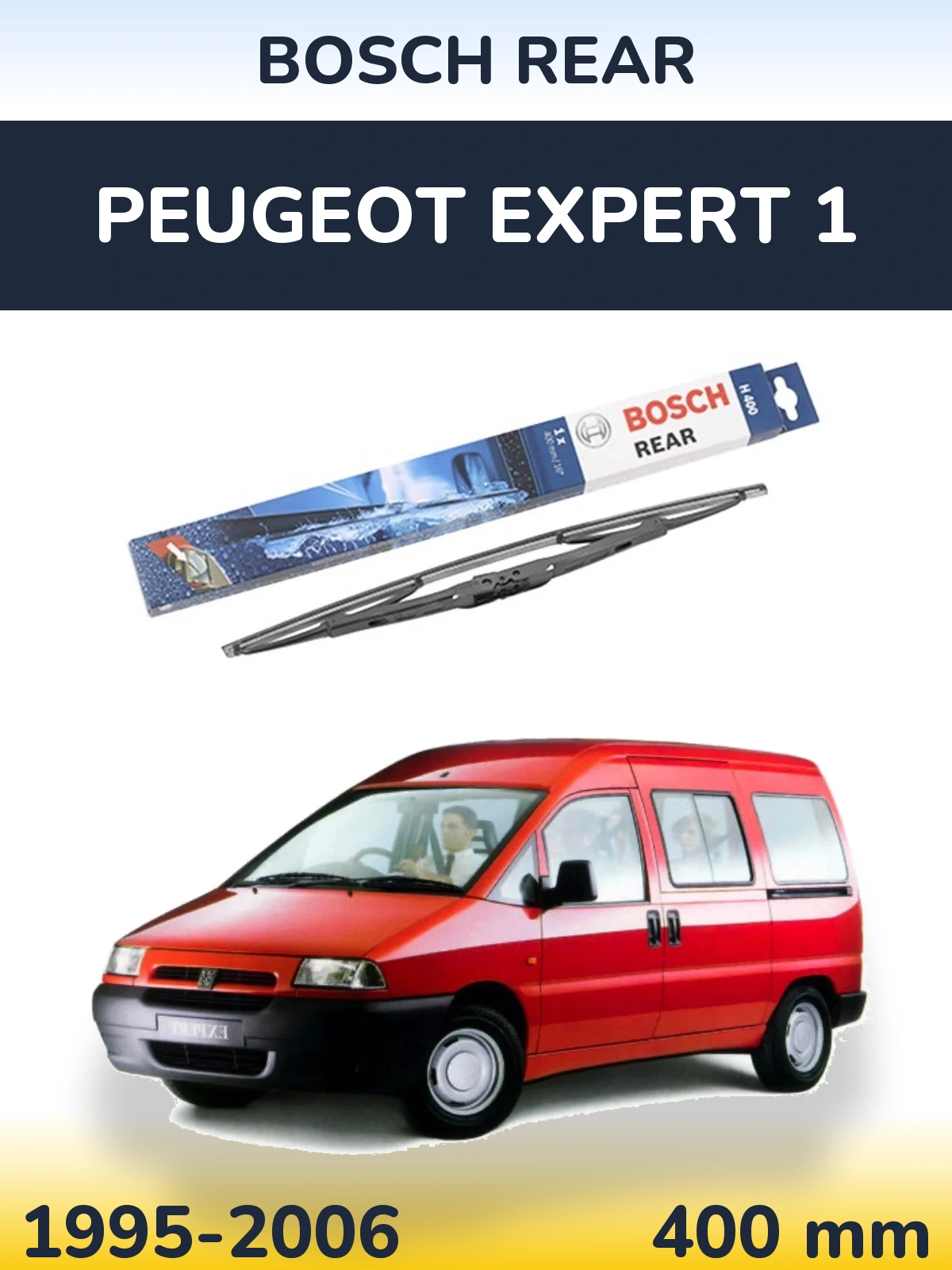 Ștergătoare BOSCH Rear pentru Peugeot Expert 1