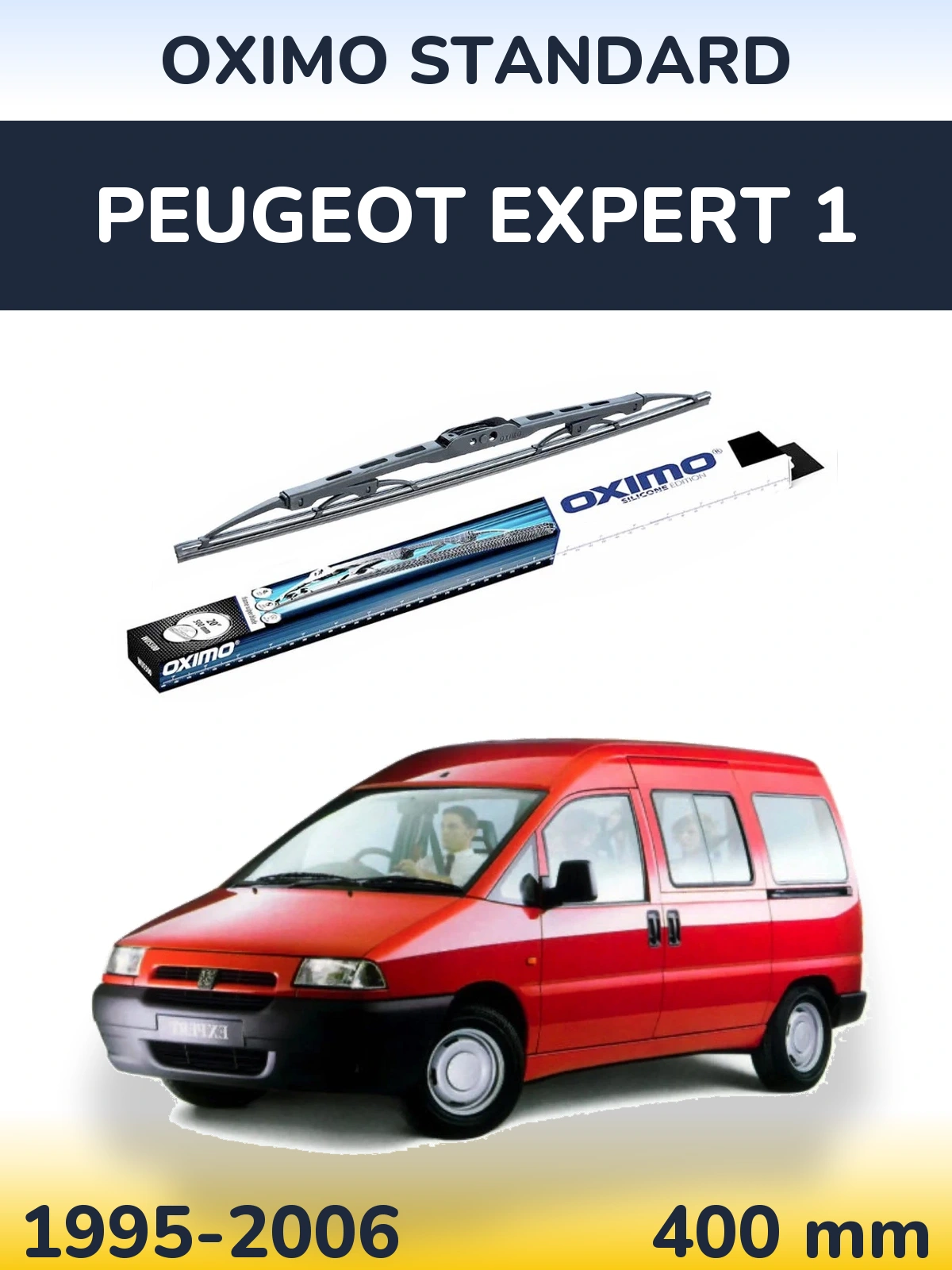 Ștergătoare Oximo Standard pentru Peugeot Expert 1