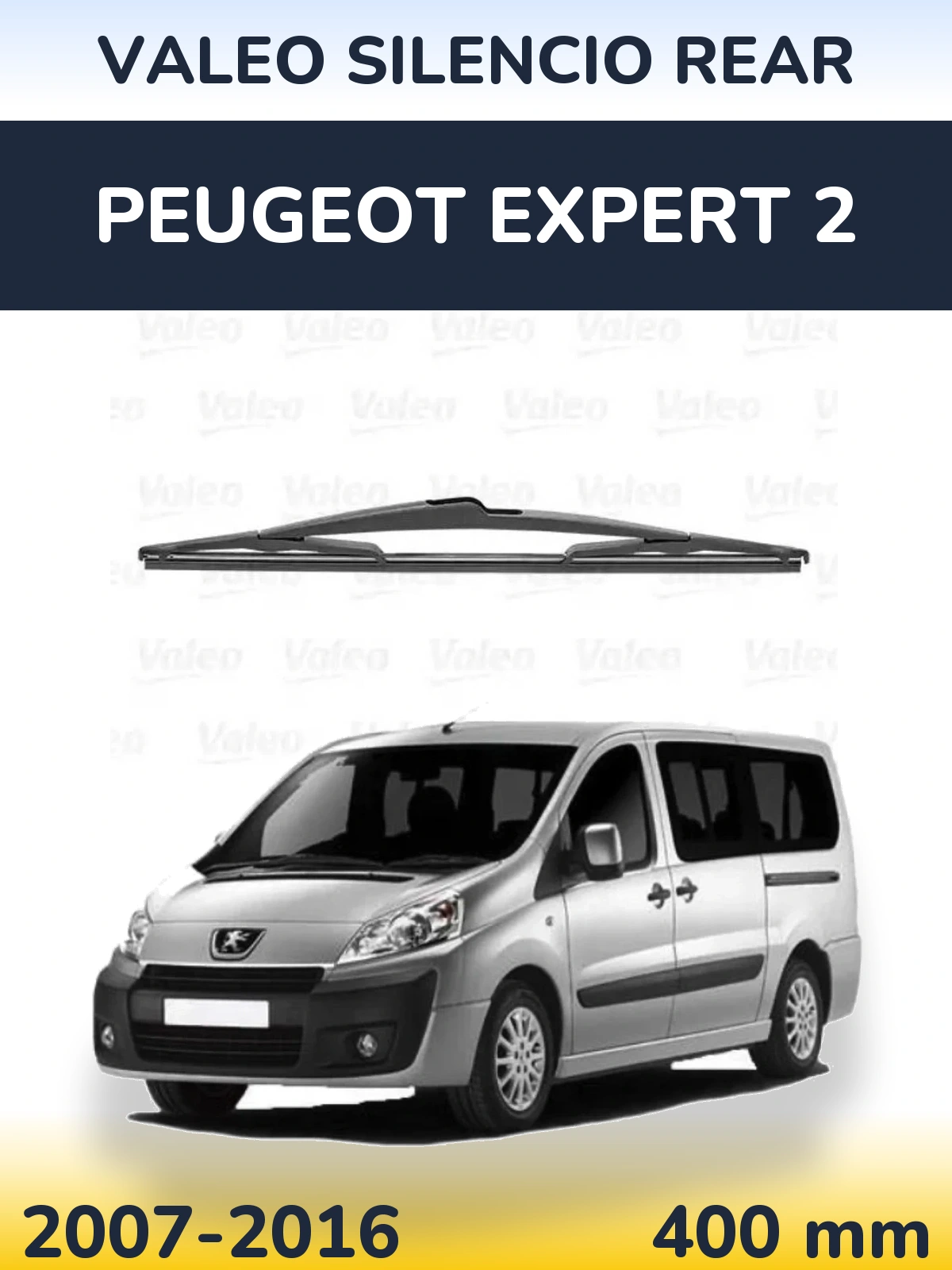 Ștergătoare Valeo Silencio Rear pentru Peugeot Expert 2