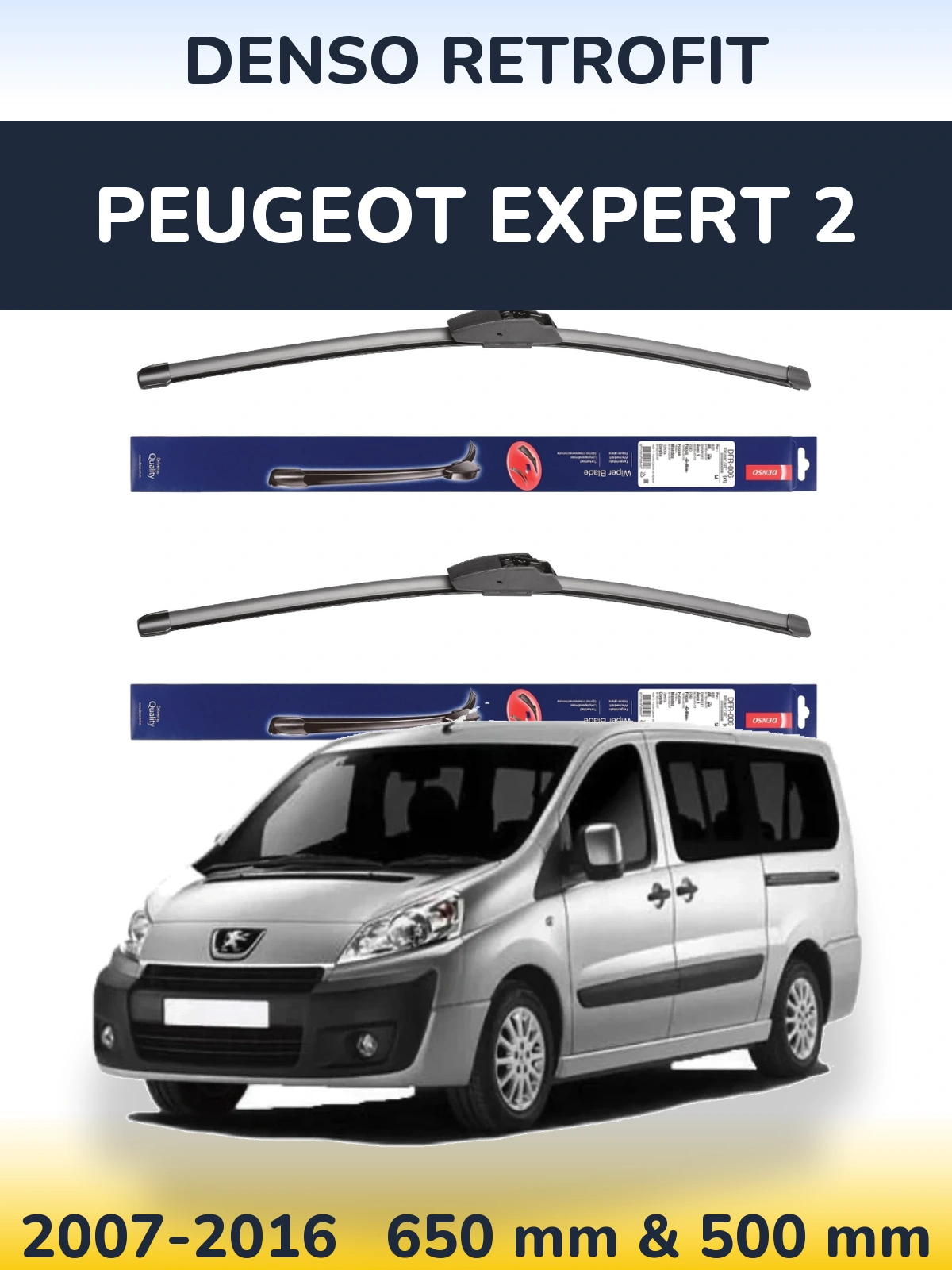 Ștergătoare Denso Retrofit pentru Peugeot Expert 2