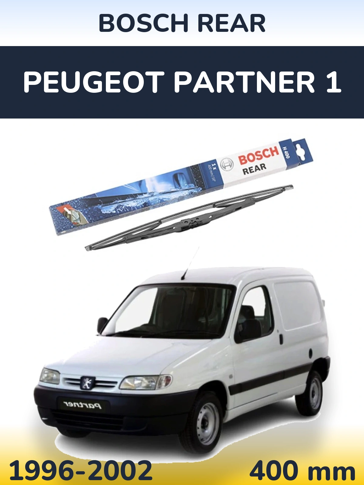 Ștergătoare BOSCH Rear pentru Peugeot Partner 1