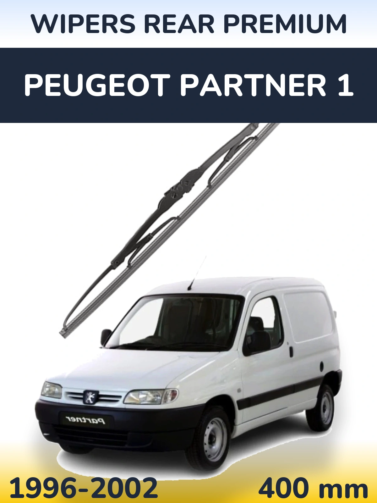Ștergătoare WIPERS REAR PREMIUM pentru Peugeot Partner 1