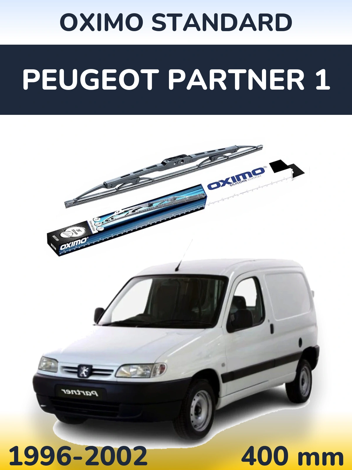 Ștergătoare Oximo Standard pentru Peugeot Partner 1