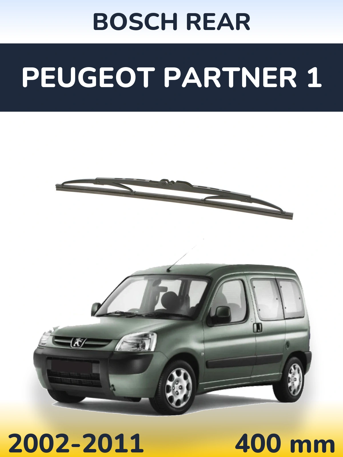 Ștergătoare BOSCH Rear pentru Peugeot Partner 1