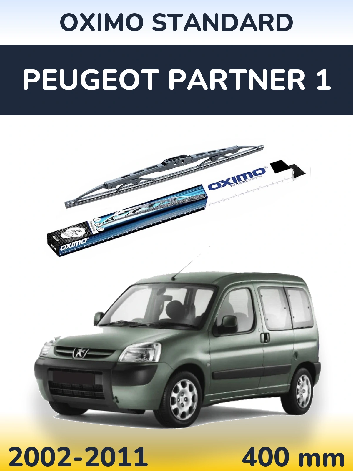 Ștergătoare Oximo Standard pentru Peugeot Partner 1