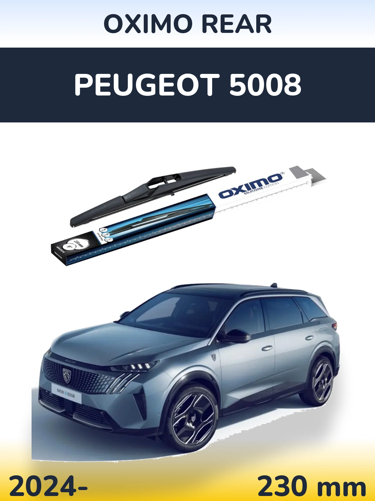Ștergătoare Oximo Rear pentru Peugeot 5008