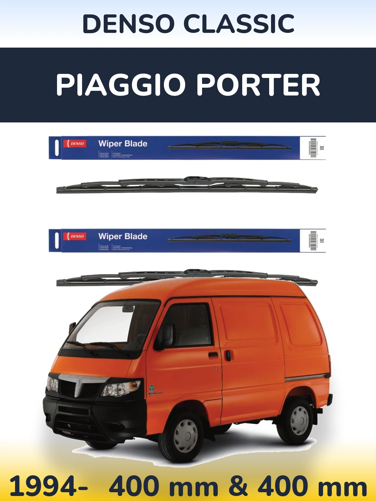 Ștergătoare Denso Classic pentru Piaggio Porter