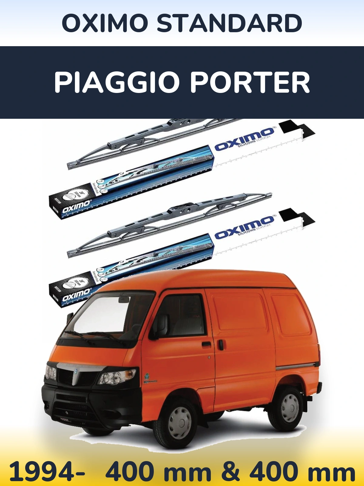 Ștergătoare Oximo Standard pentru Piaggio Porter