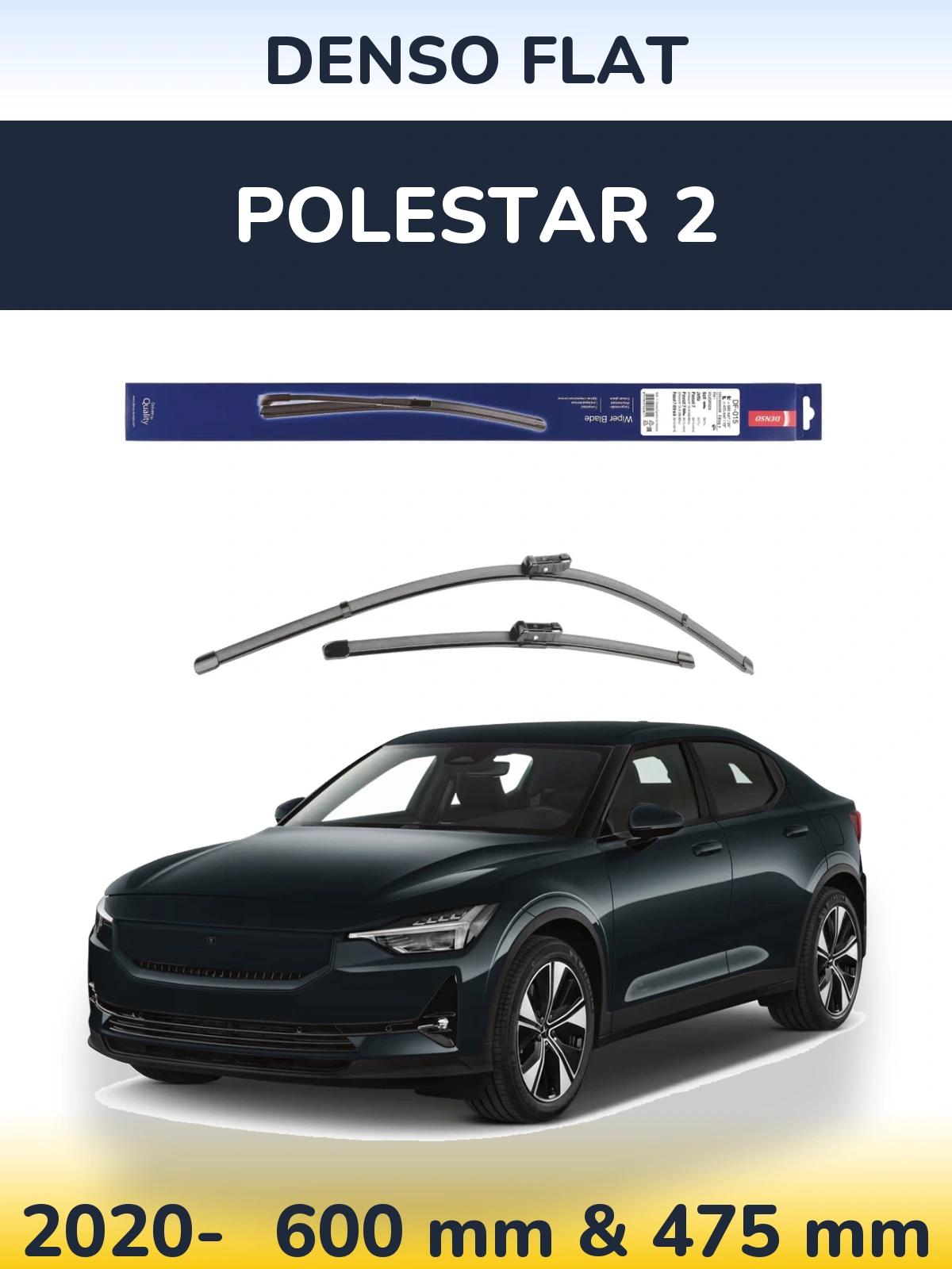 Ștergătoare Denso Flat pentru Polestar 2