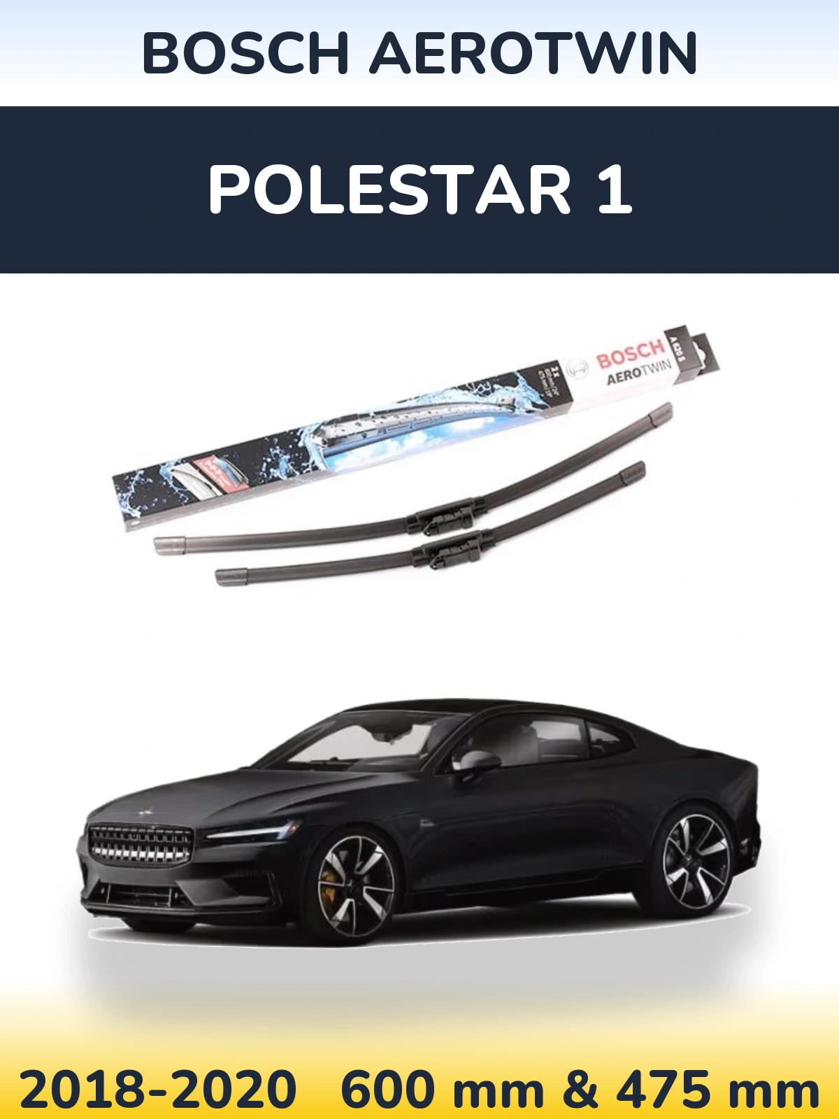 Ștergătoare BOSCH AeroTwin pentru Polestar 1