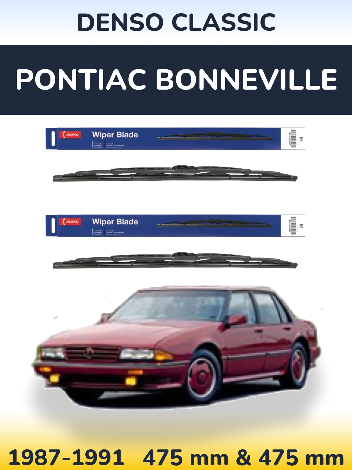 Ștergătoare Denso Classic pentru Pontiac Bonneville