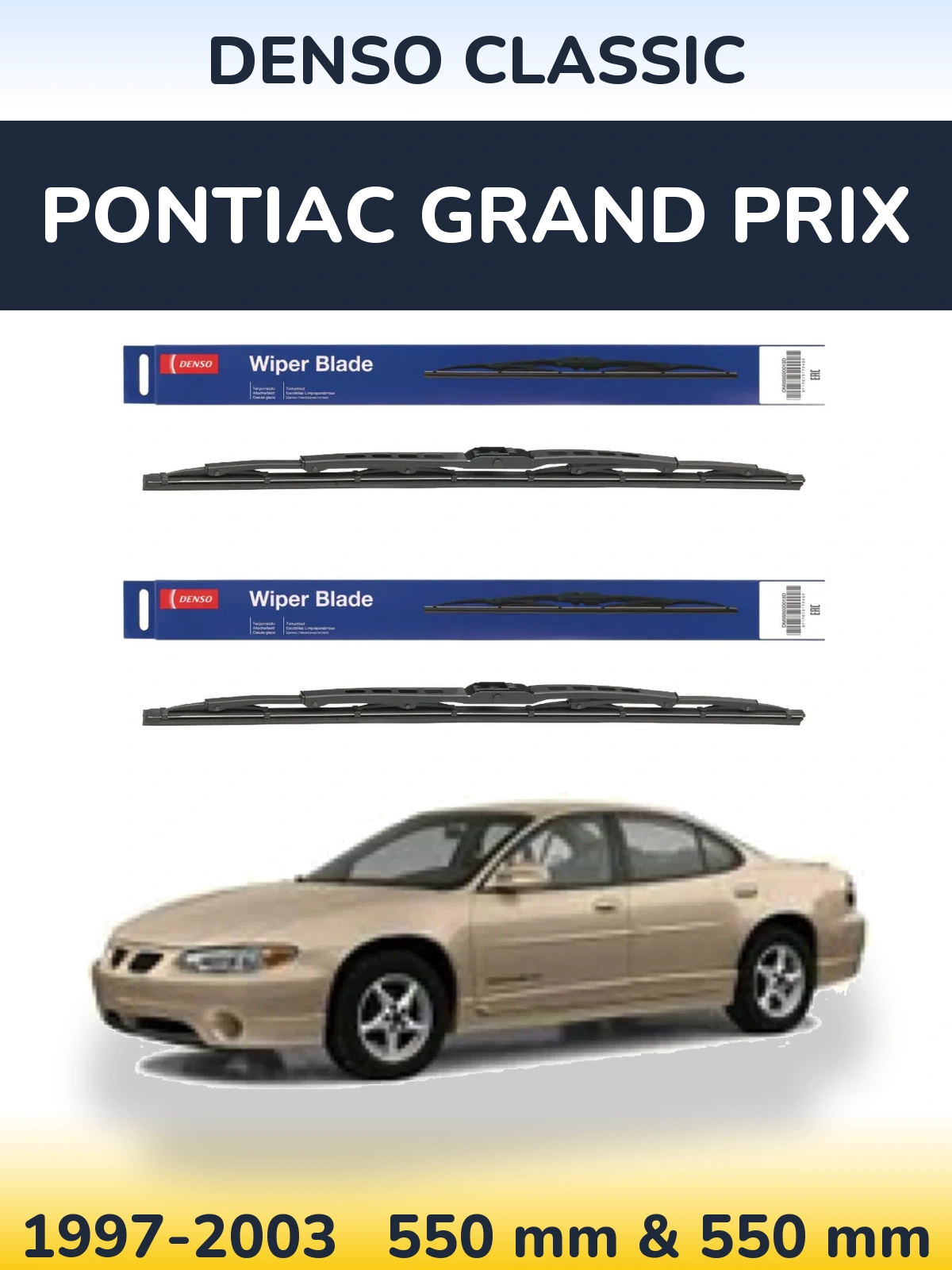 Ștergătoare Denso Classic pentru Pontiac Grand Prix