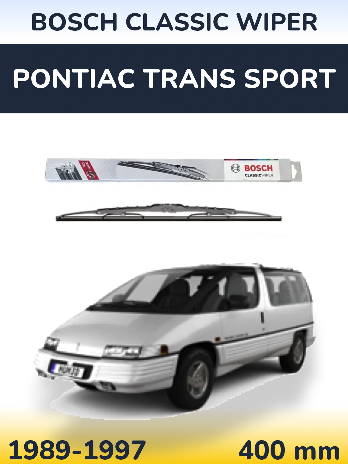 Ștergătoare BOSCH Classic Wiper pentru Pontiac Trans Sport