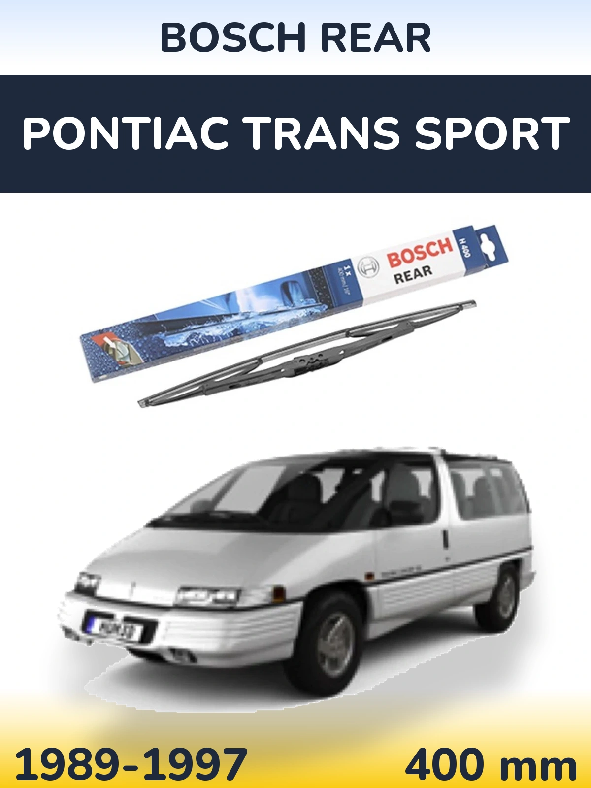 Ștergătoare BOSCH Rear pentru Pontiac Trans Sport