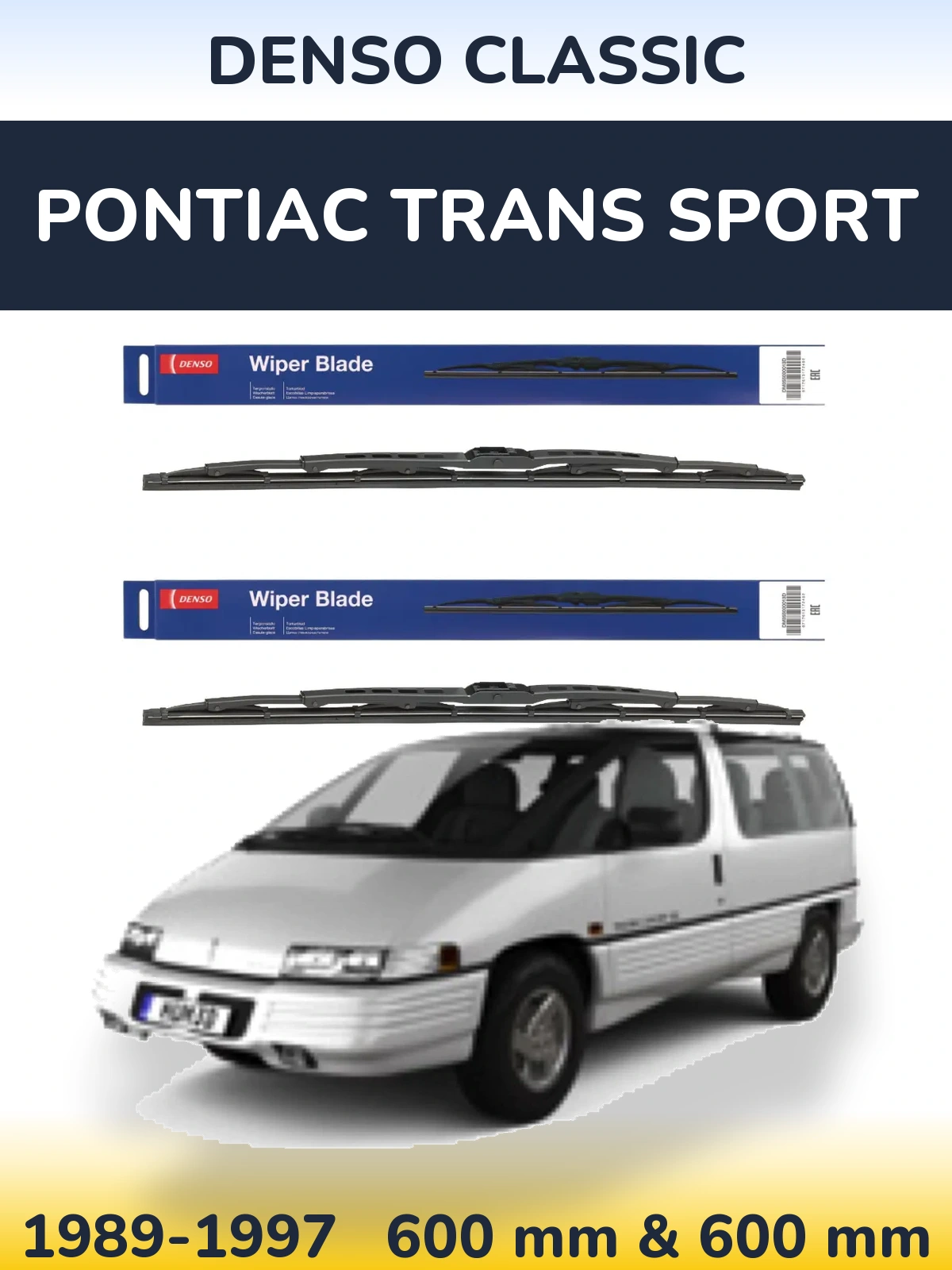 Ștergătoare Denso Classic pentru Pontiac Trans Sport