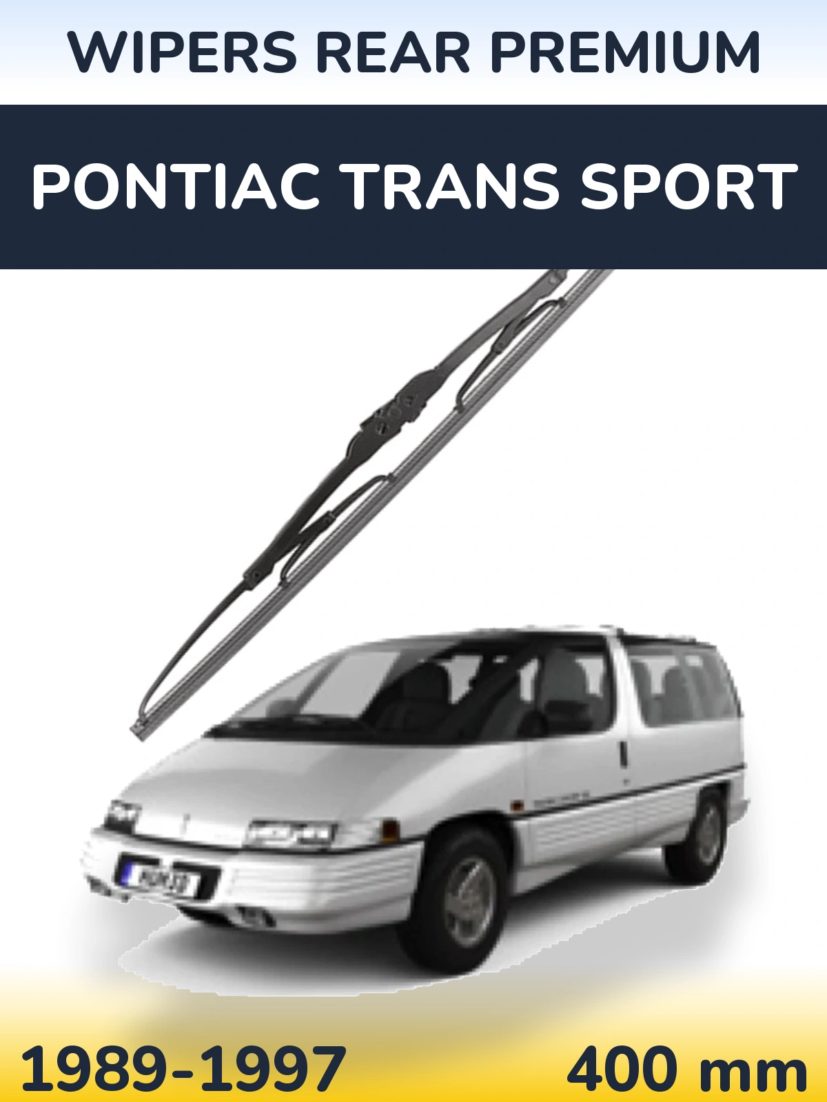 Ștergătoare WIPERS REAR PREMIUM pentru Pontiac Trans Sport
