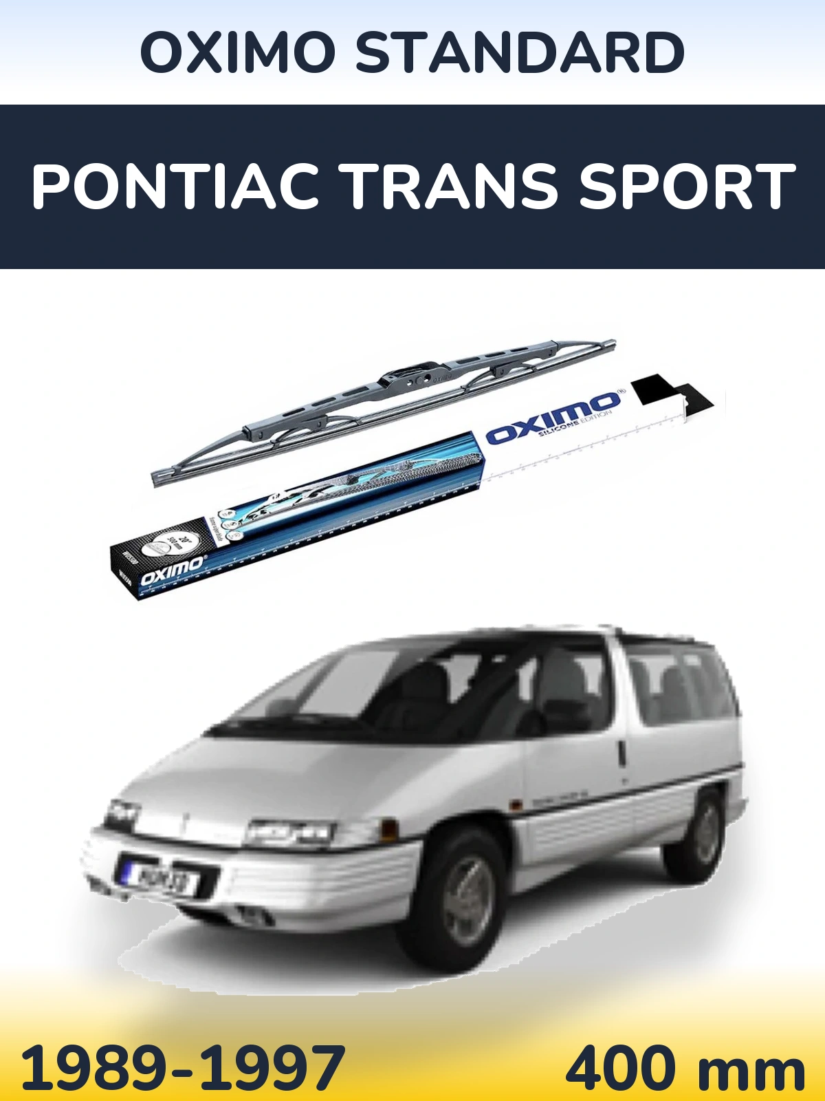 Ștergătoare Oximo Standard pentru Pontiac Trans Sport