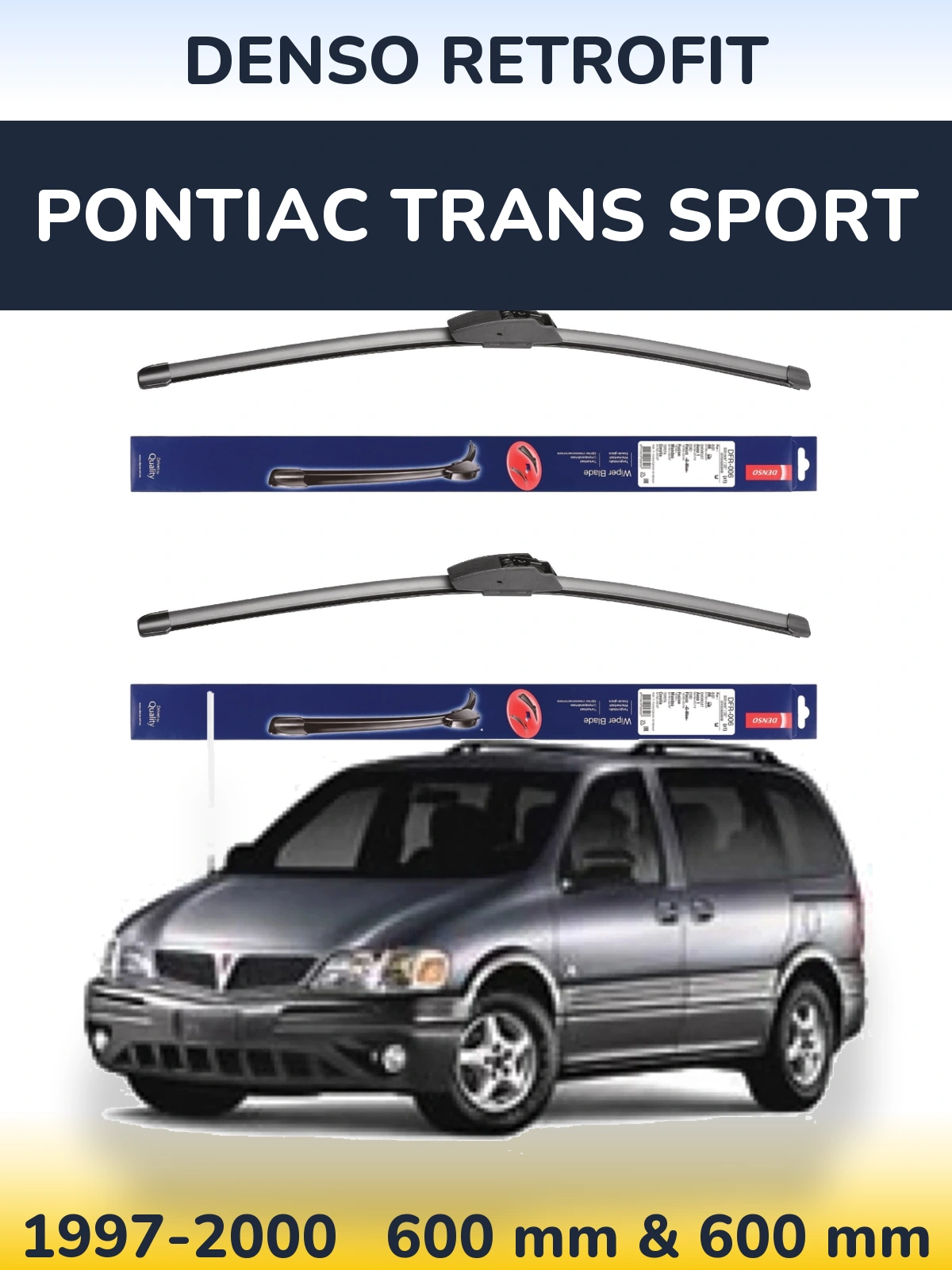 Ștergătoare Denso Retrofit pentru Pontiac Trans Sport