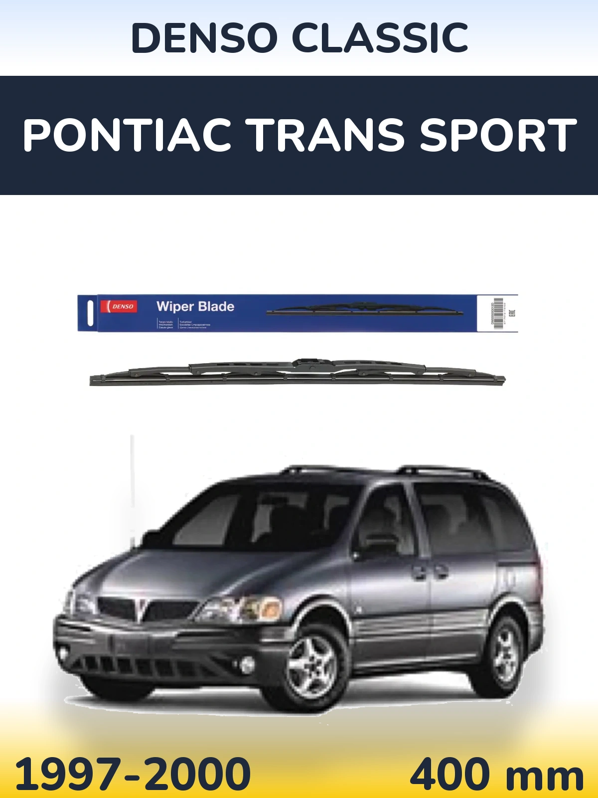 Ștergătoare Denso Classic pentru Pontiac Trans Sport