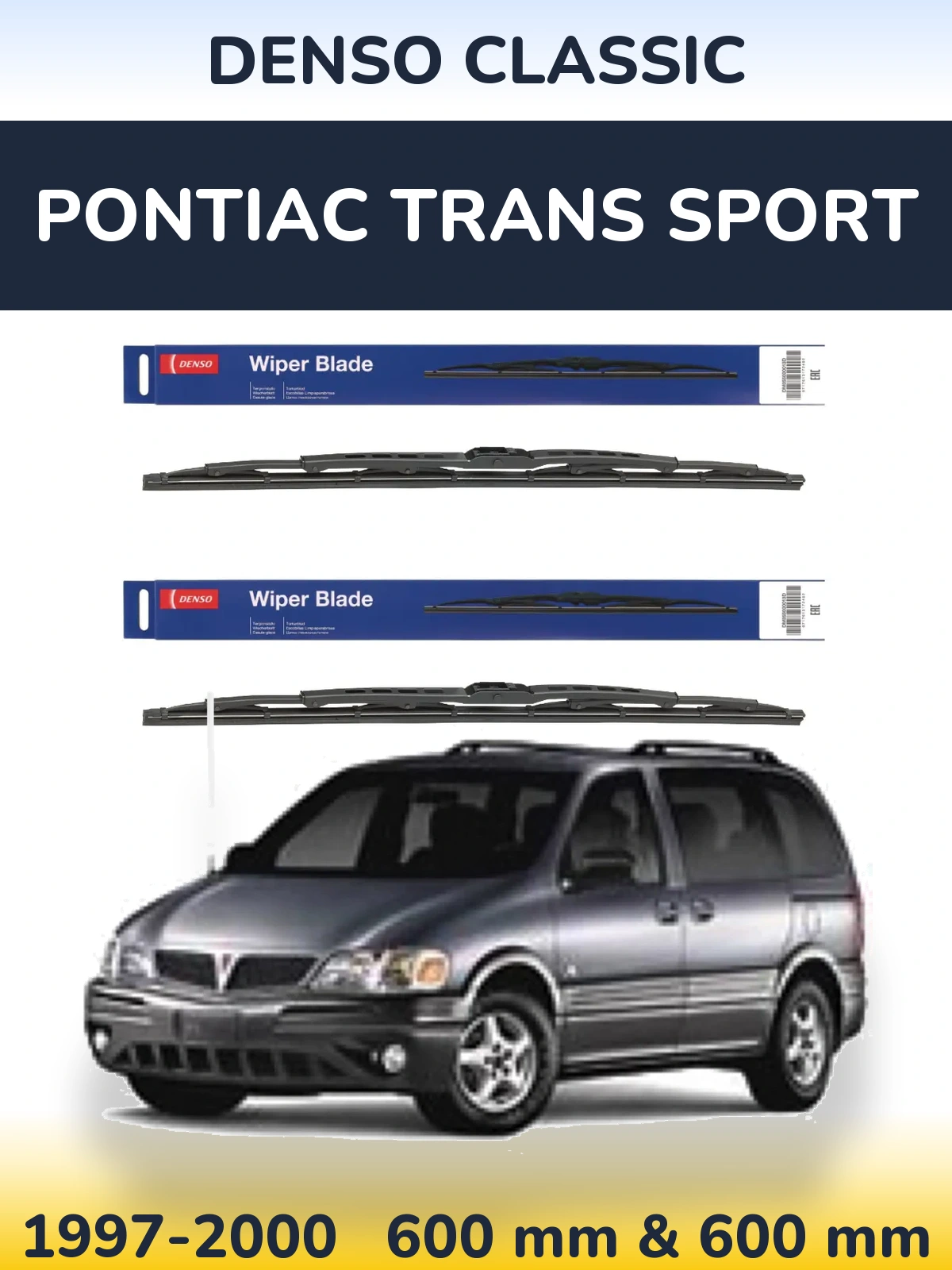 Ștergătoare Denso Classic pentru Pontiac Trans Sport