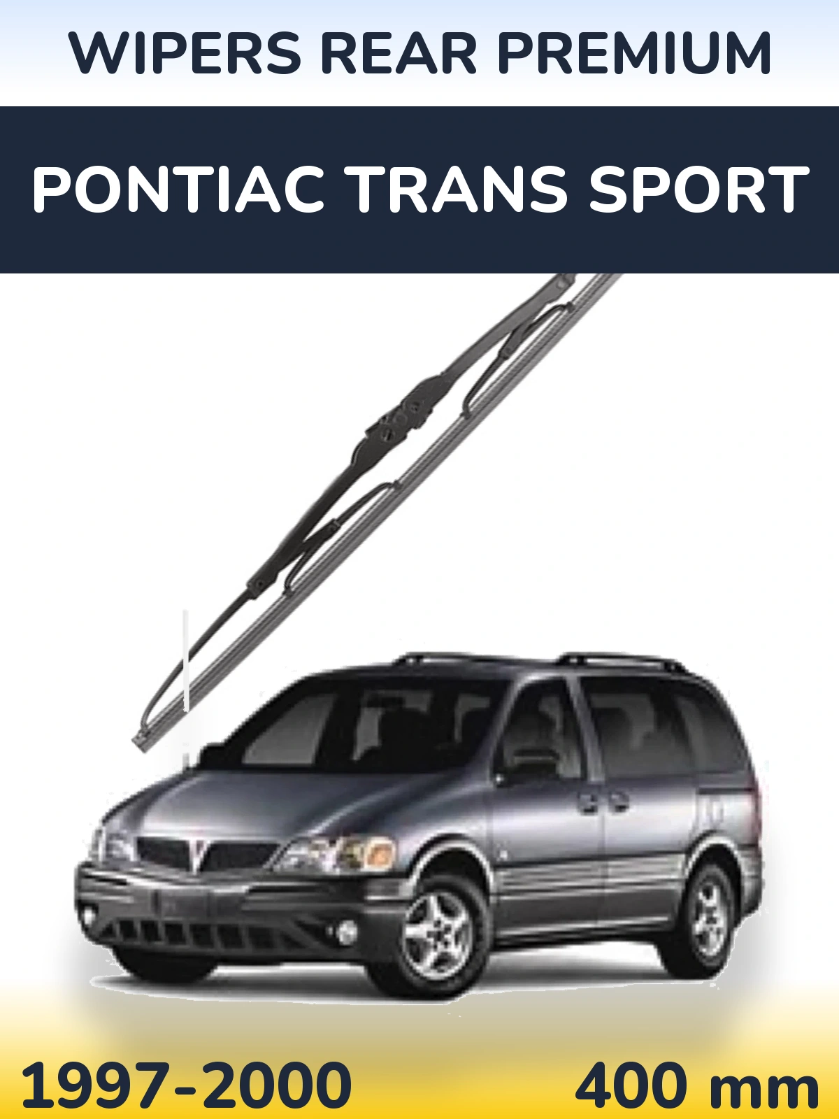 Ștergătoare WIPERS REAR PREMIUM pentru Pontiac Trans Sport