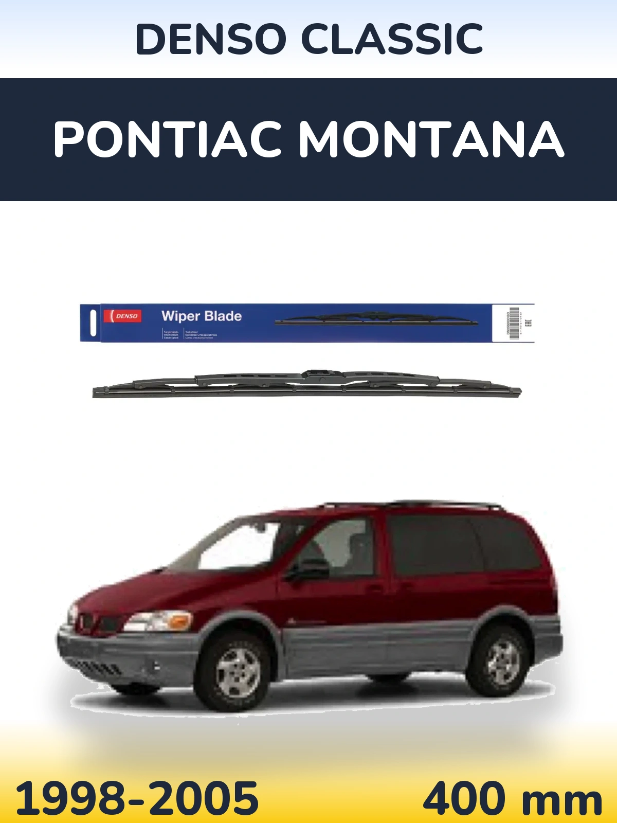 Ștergătoare Denso Classic pentru Pontiac Montana