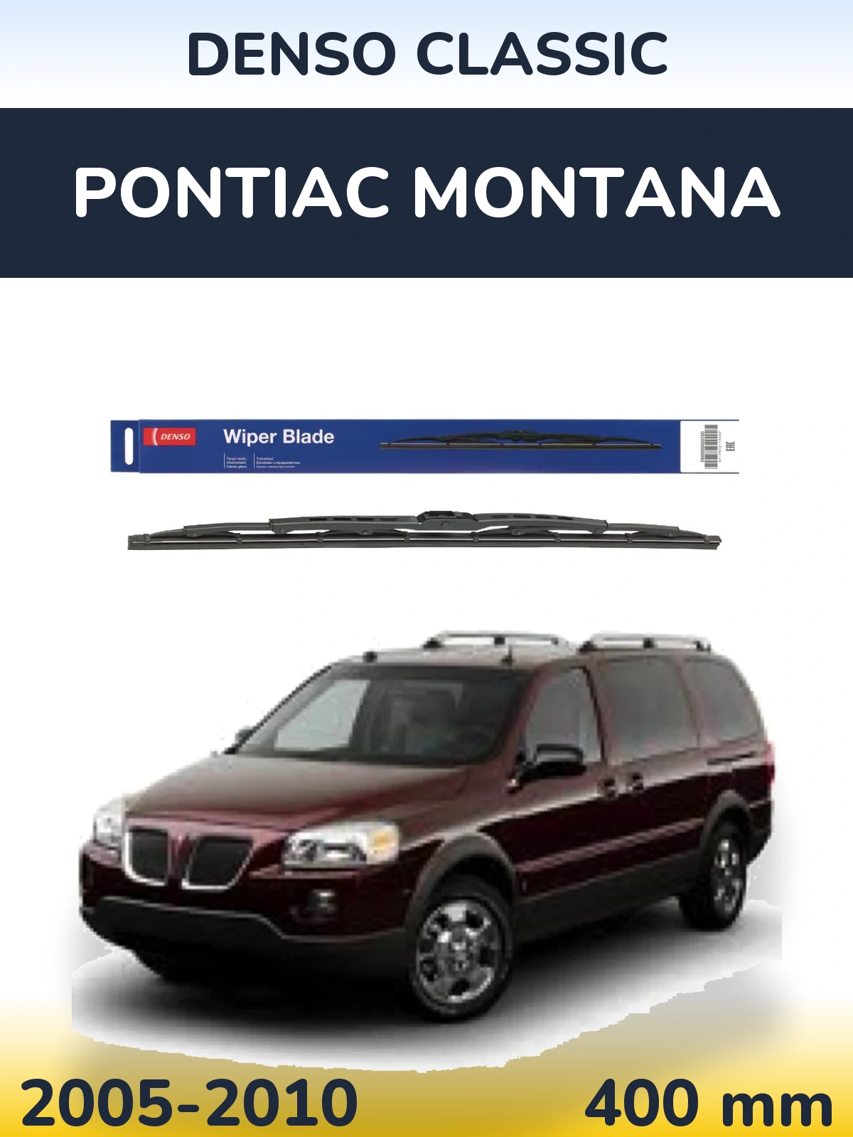 Ștergătoare Denso Classic pentru Pontiac Montana