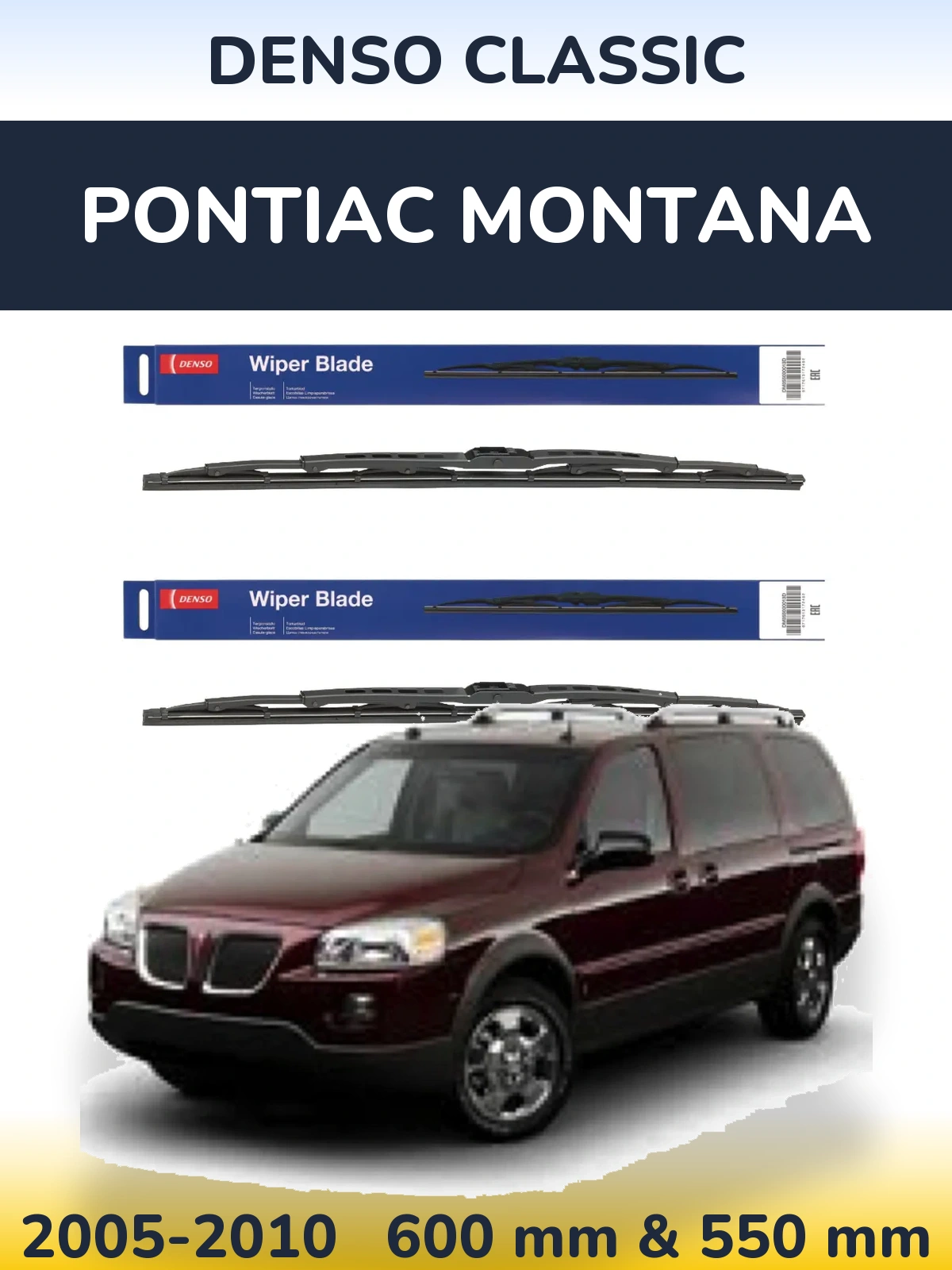 Ștergătoare Denso Classic pentru Pontiac Montana