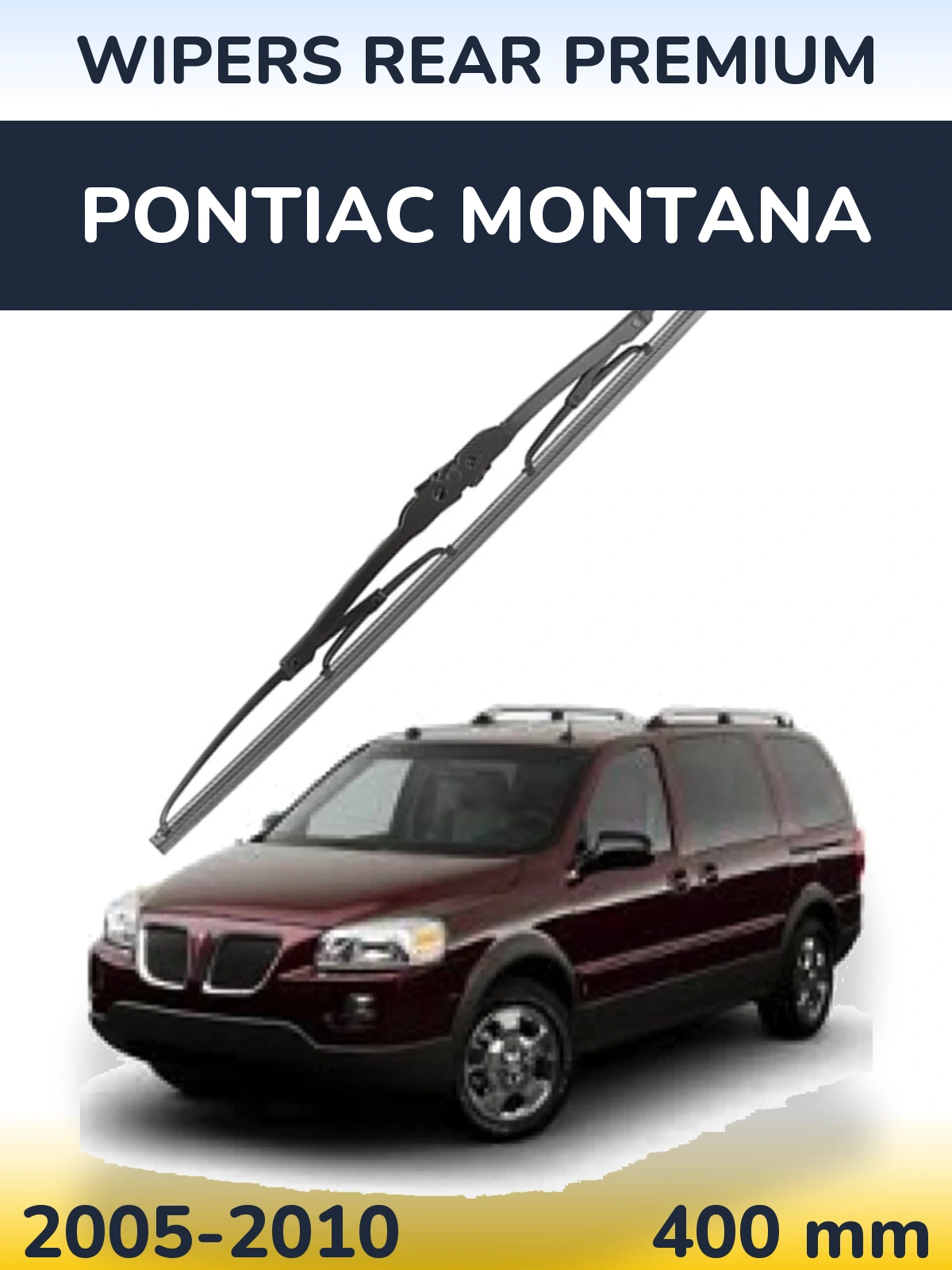 Ștergătoare WIPERS REAR PREMIUM pentru Pontiac Montana