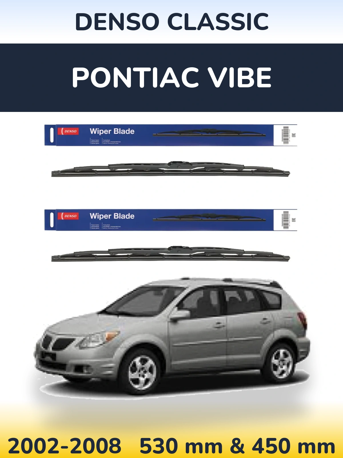 Ștergătoare Denso Classic pentru Pontiac Vibe