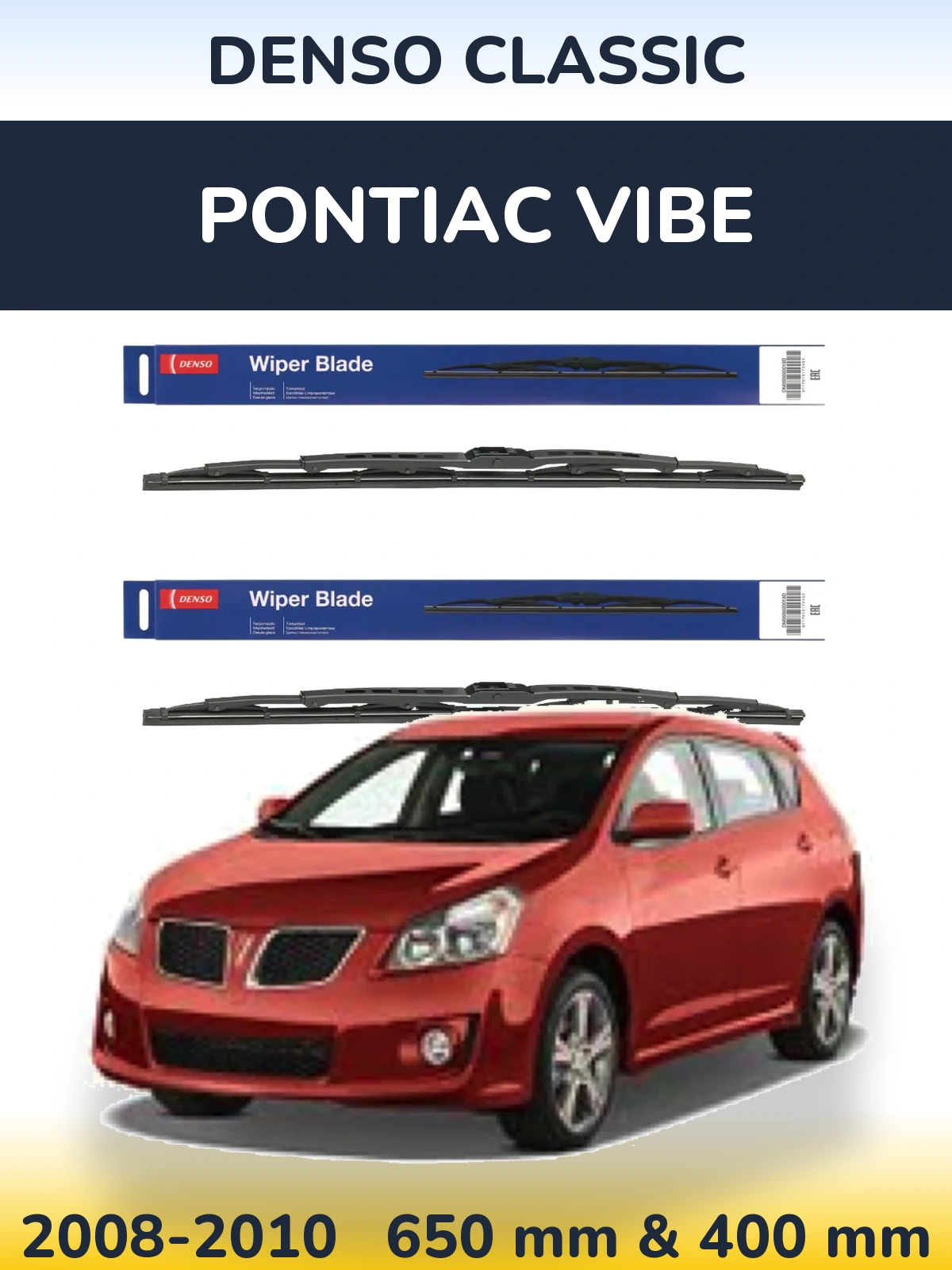 Ștergătoare Denso Classic pentru Pontiac Vibe