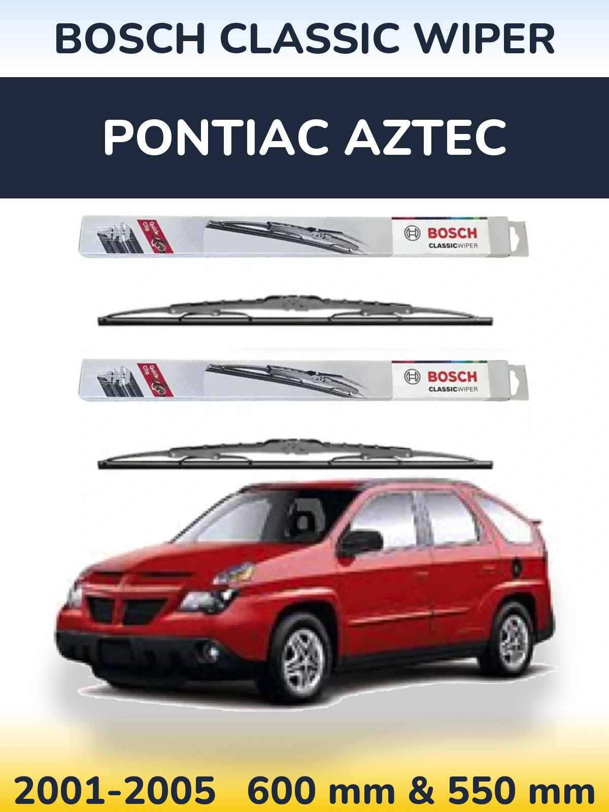 Ștergătoare BOSCH Classic Wiper pentru Pontiac Aztec