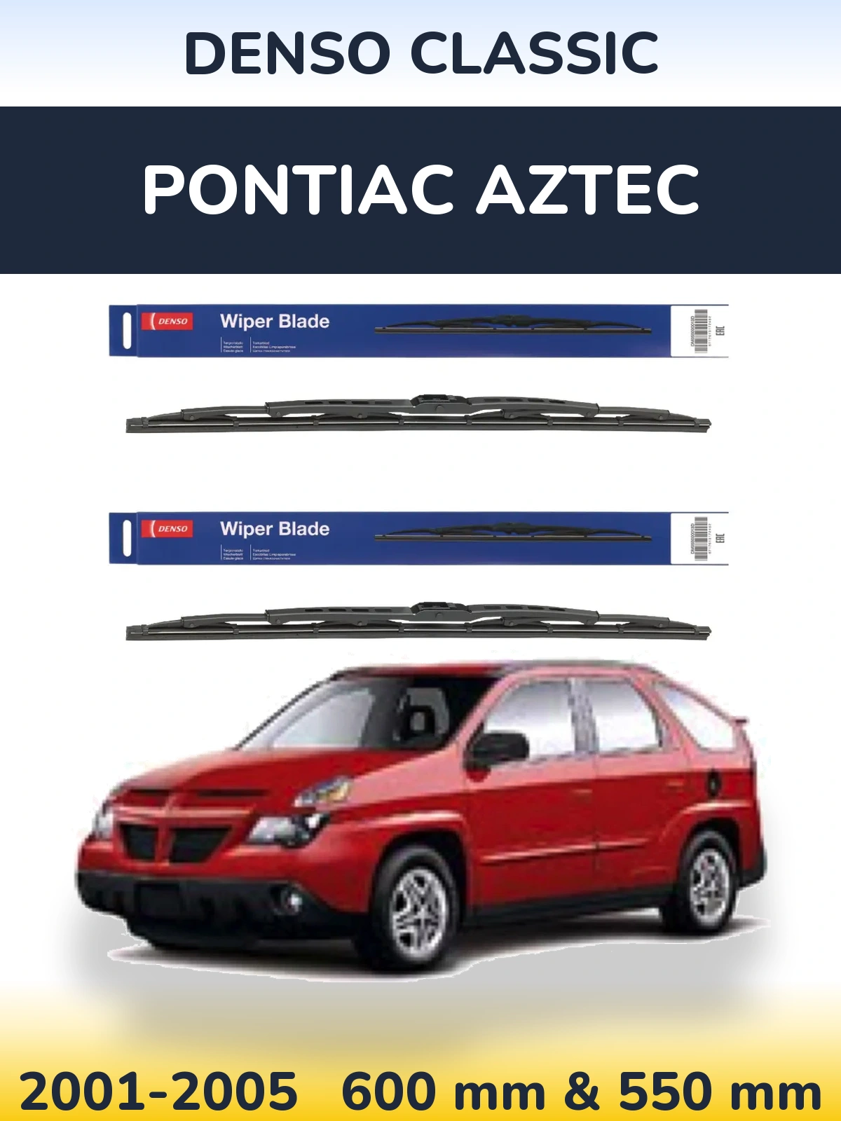 Ștergătoare Denso Classic pentru Pontiac Aztec