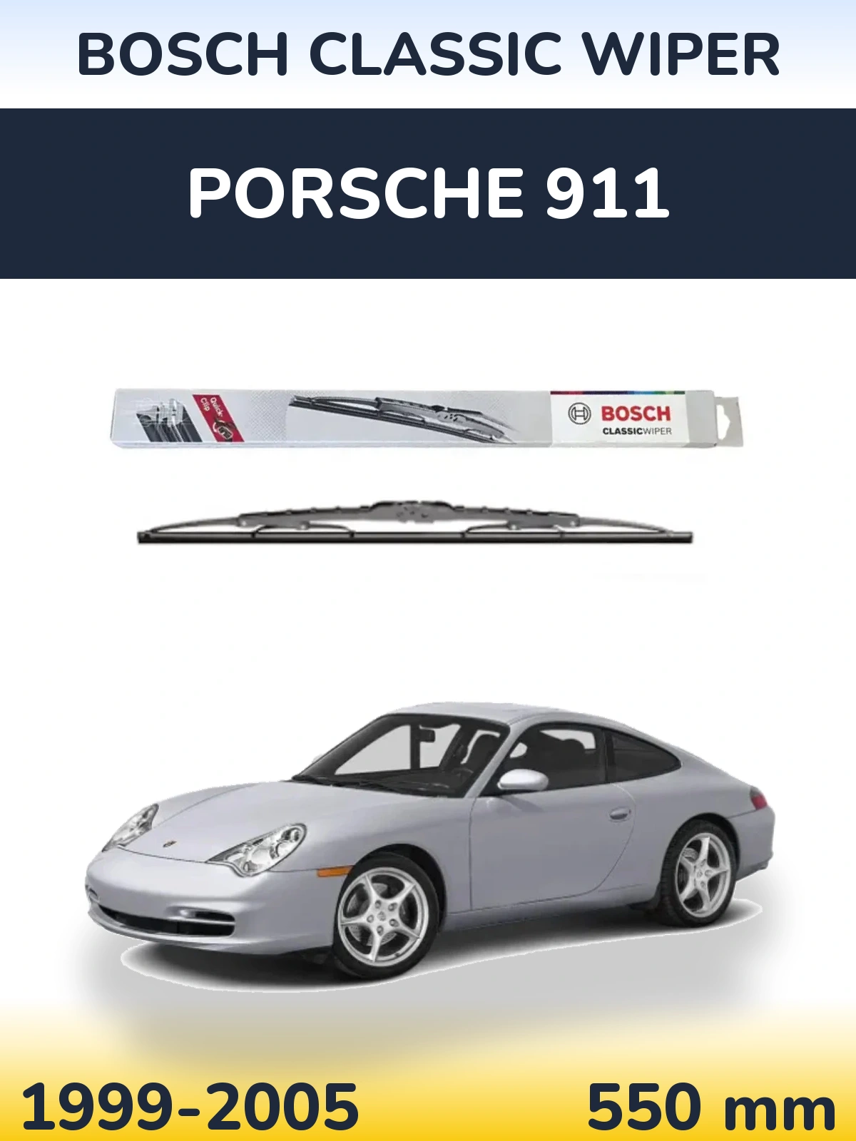 Ștergătoare BOSCH Classic Wiper pentru Porsche 911
