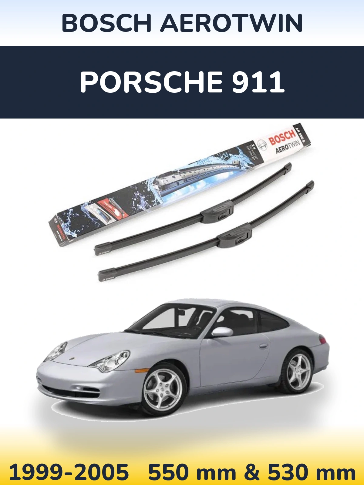 Ștergătoare BOSCH AeroTwin pentru Porsche 911