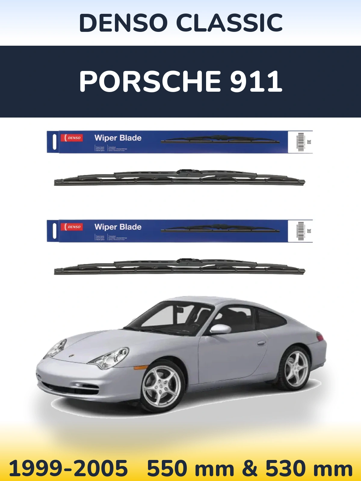 Ștergătoare Denso Classic pentru Porsche 911
