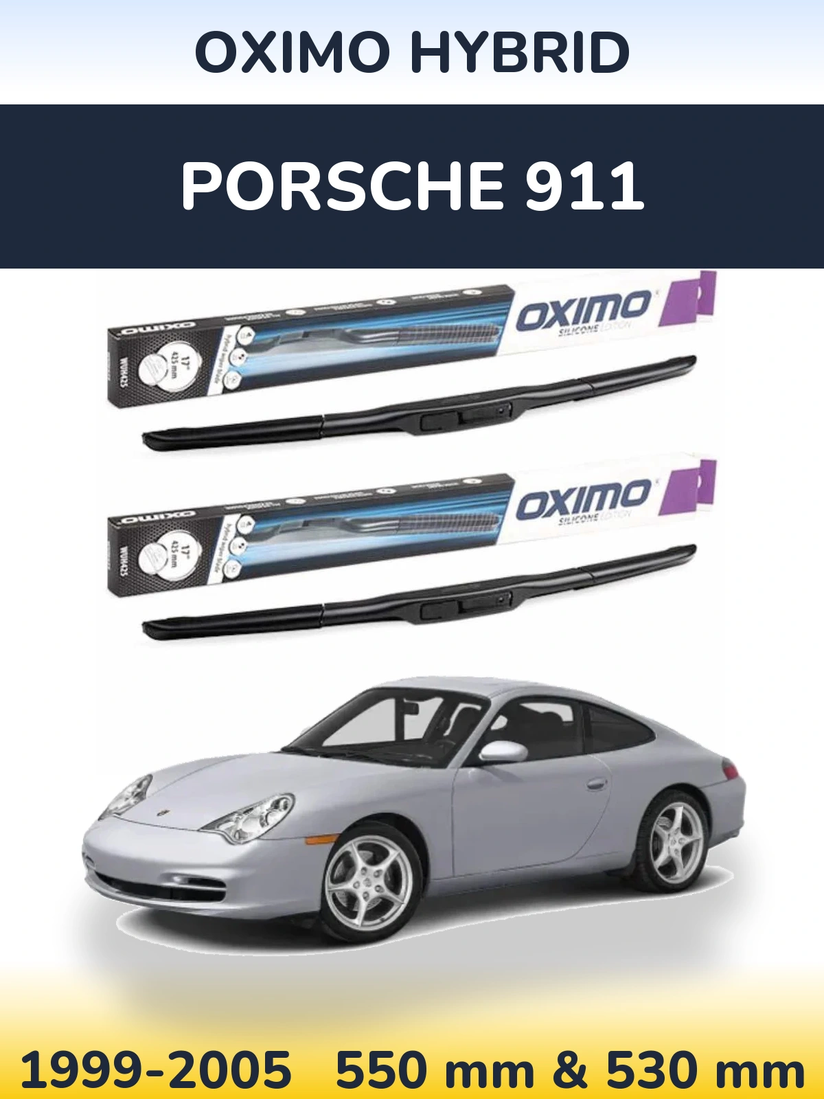 Ștergătoare Oximo Hybrid pentru Porsche 911