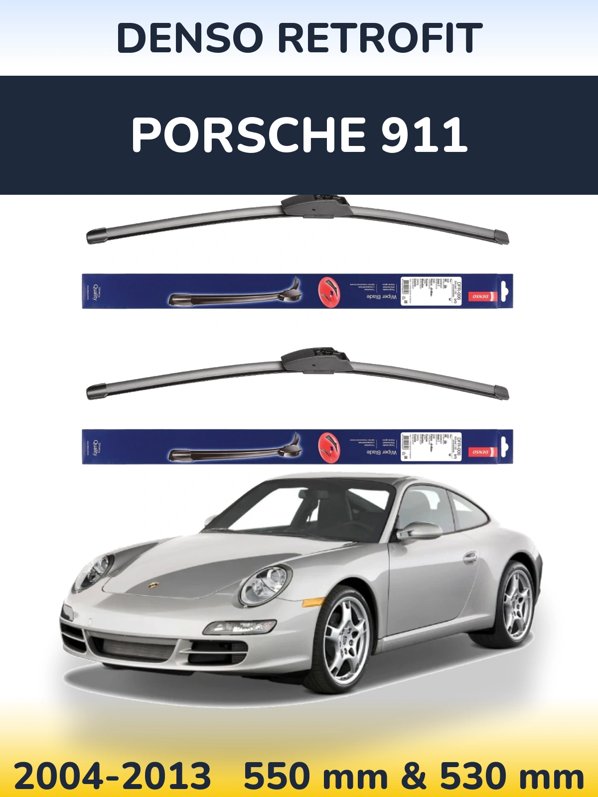 Ștergătoare Denso Retrofit pentru Porsche 911