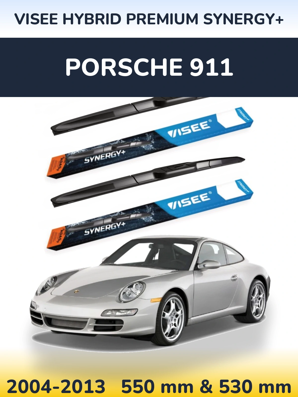 Ștergătoare VISEE HYBRID PREMIUM SYNERGY+ pentru Porsche 911
