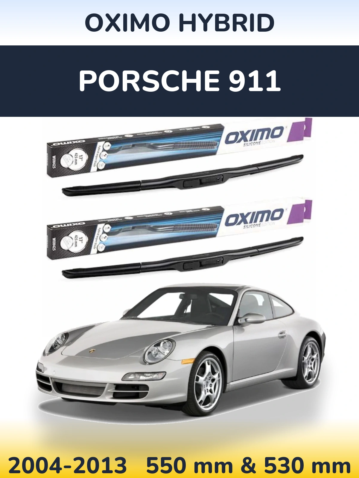 Ștergătoare Oximo Hybrid pentru Porsche 911