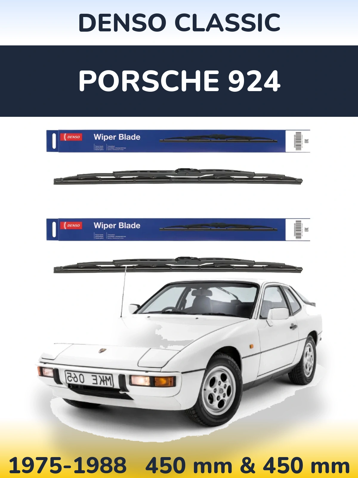 Ștergătoare Denso Classic pentru Porsche 924