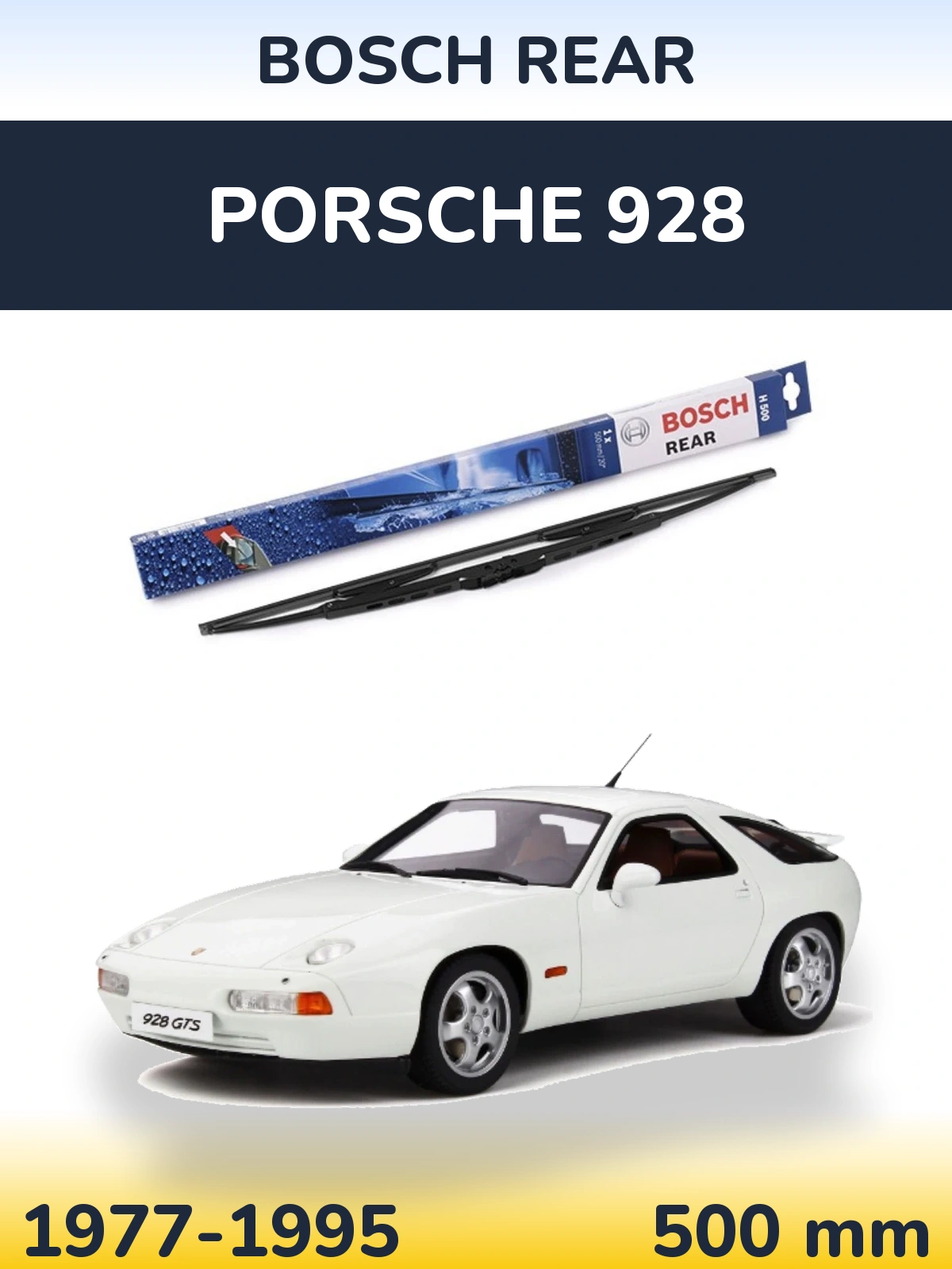 Ștergătoare BOSCH Rear pentru Porsche 928