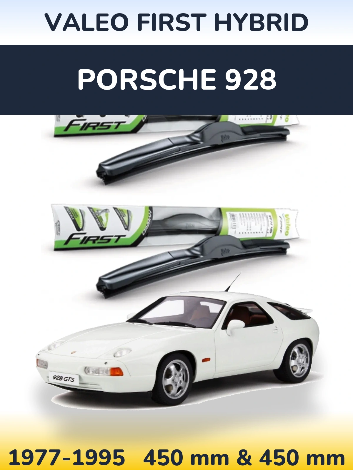 Ștergătoare Valeo First Hybrid pentru Porsche 928