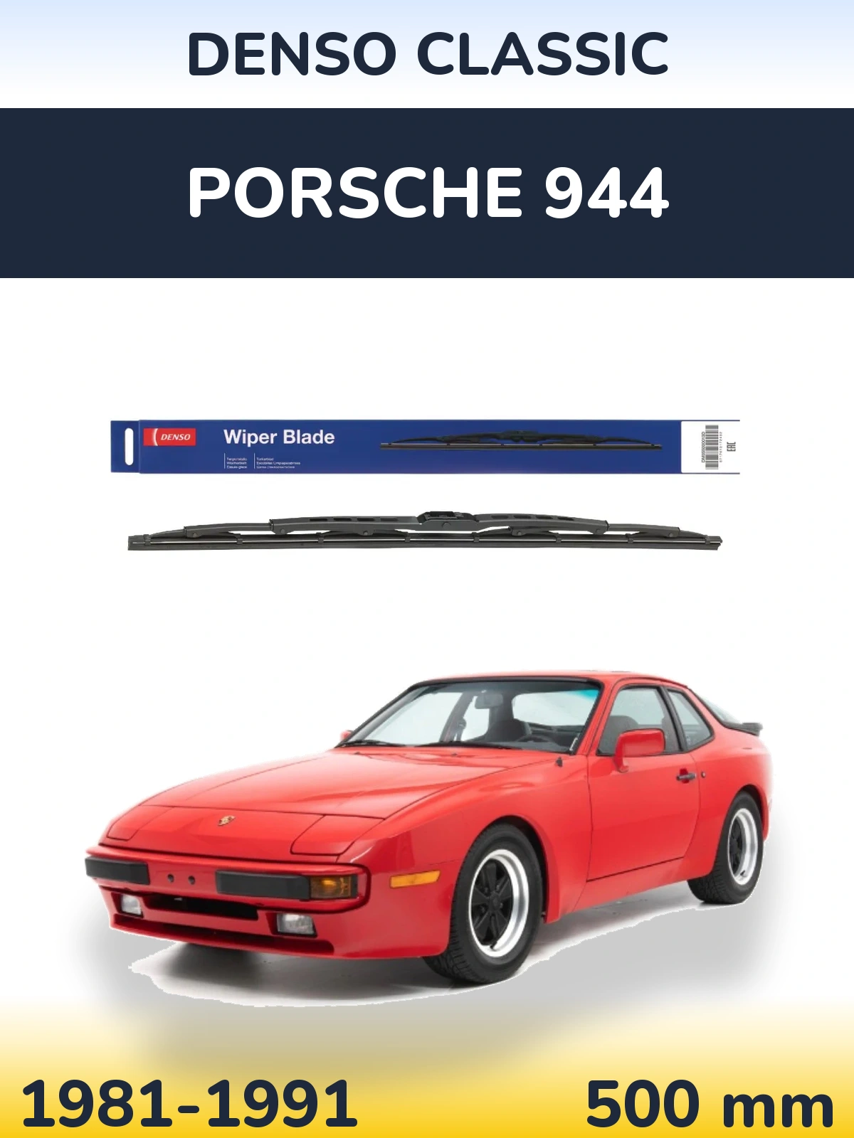 Ștergătoare Denso Classic pentru Porsche 944